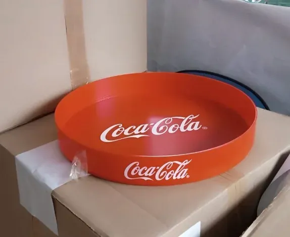 Coca-Cola trays