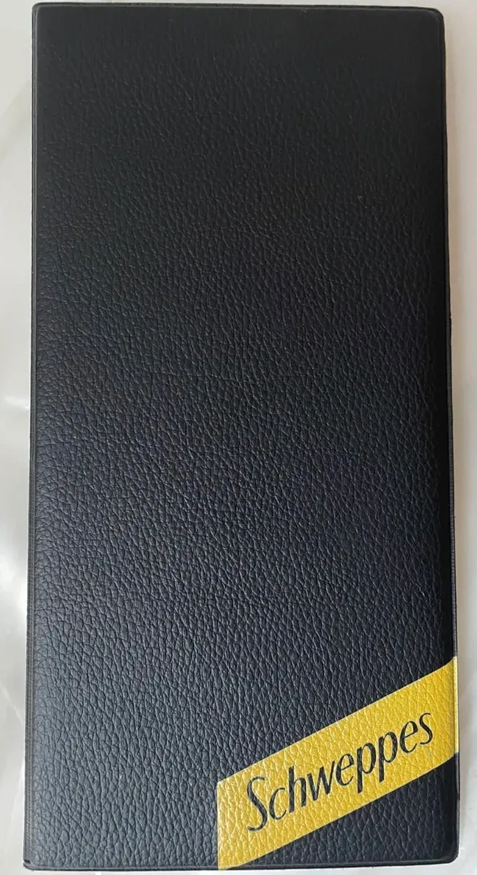 Schweppes invoice folder