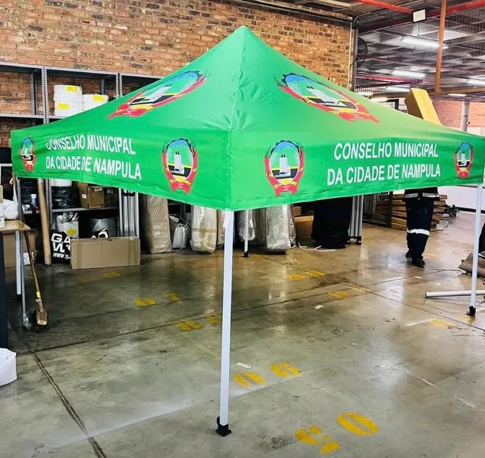 Branded gazebo